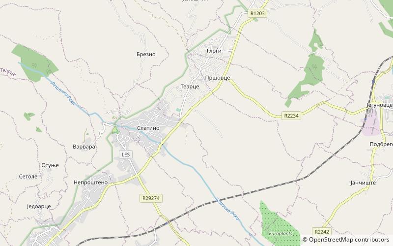 Jegunovce location map