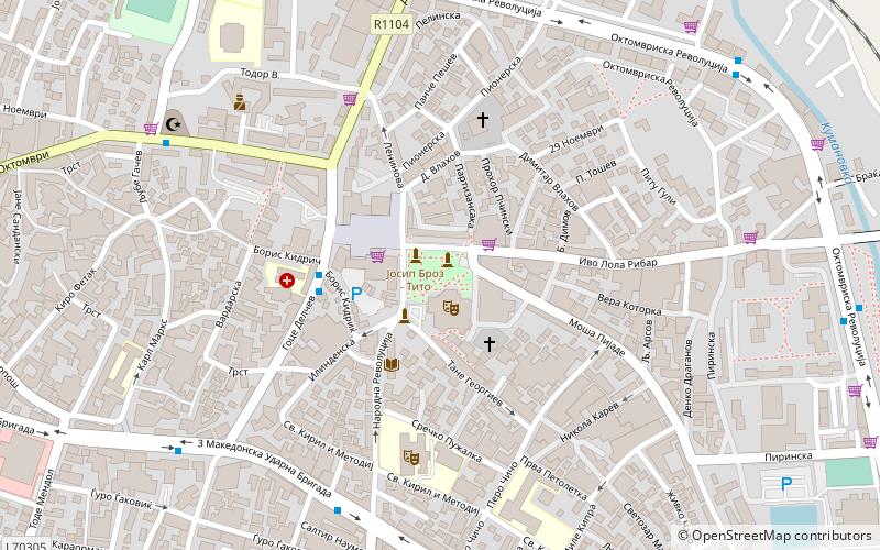 Josip Broz Tito Square location map