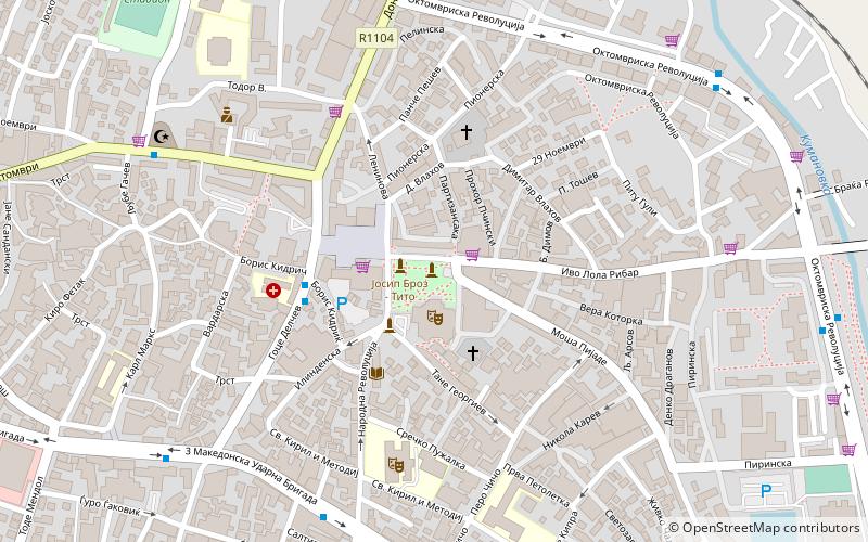 zena kumanovo location map