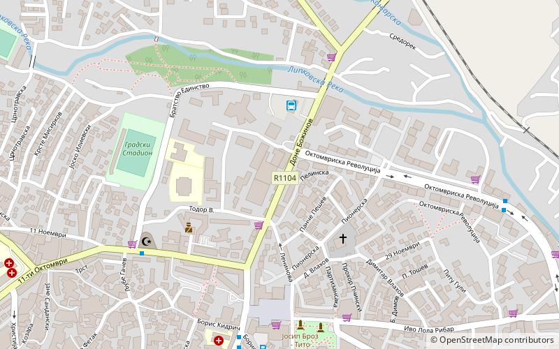 euro college koumanovo location map