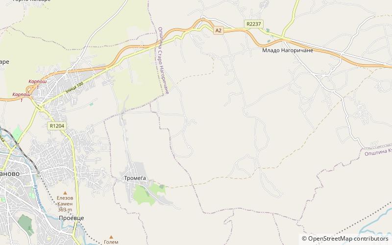 Zebrnjak location map