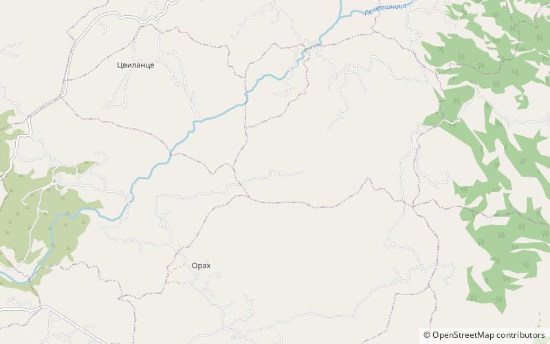 Karpino Monastery location map
