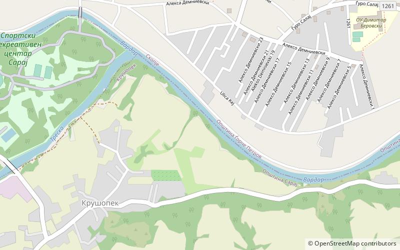 Gjorče Petrov location map