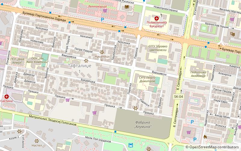 Karpoš location map