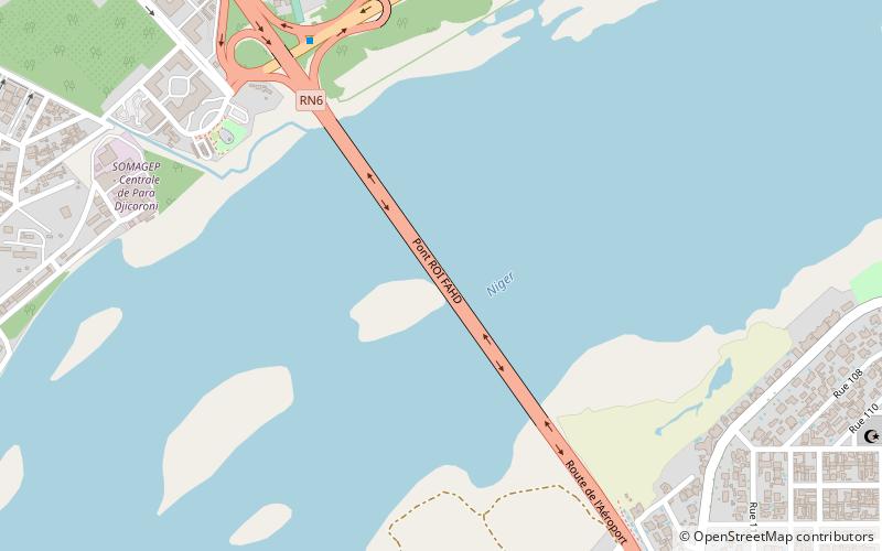 Puente del Rey Fahd location map
