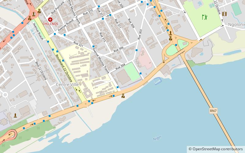 Tour de la BCEAO location map