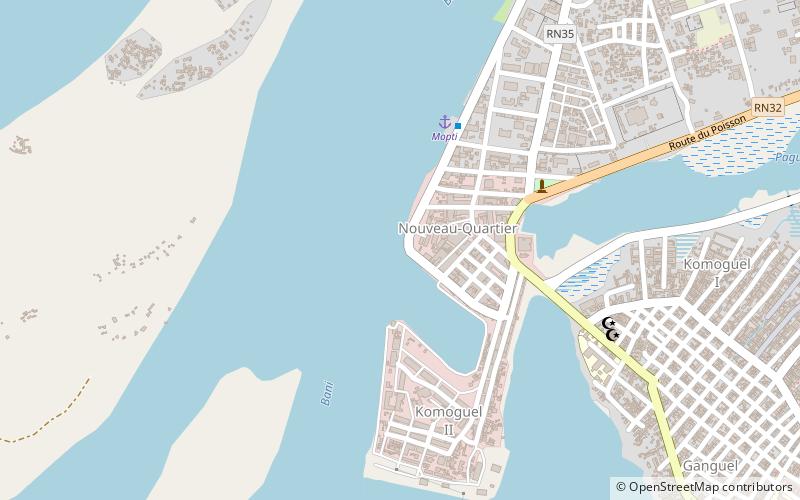 port de mopti location map