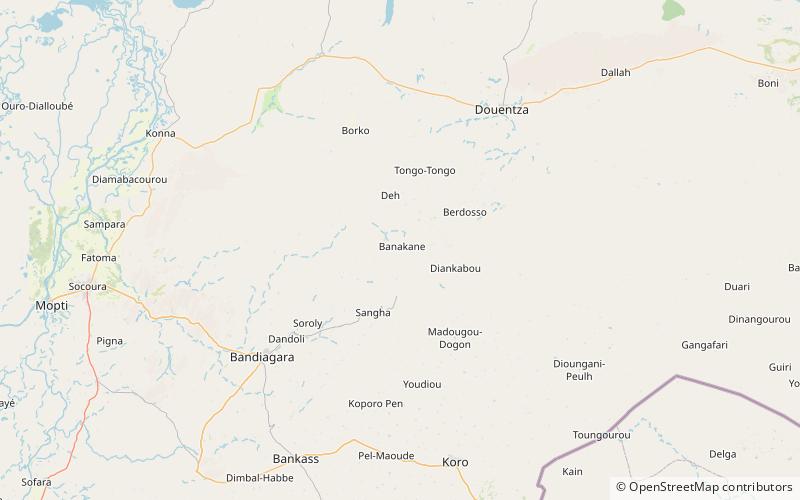 Ounjougou location map