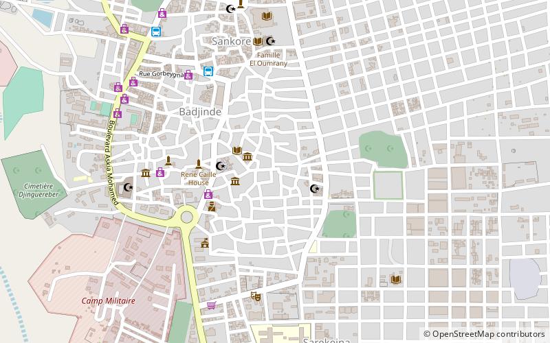 timbuktu ethnological museum location map