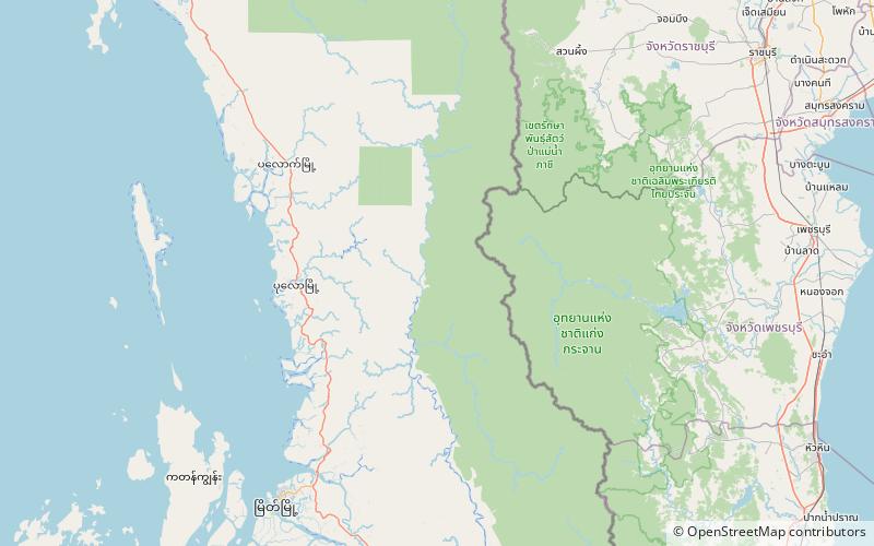 bilauktaung tanintharyi national park location map