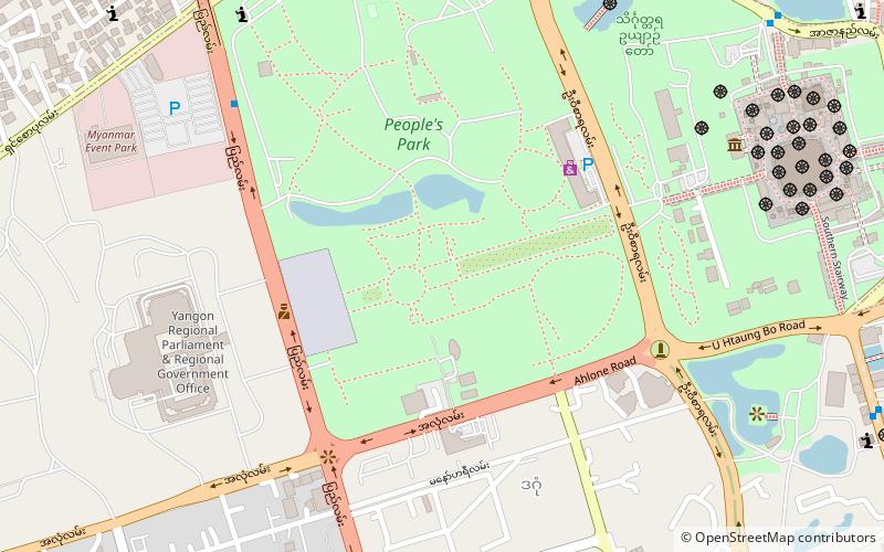 People's Square and Park location map