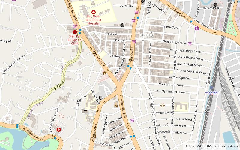 Kyauk Myaung Market location map