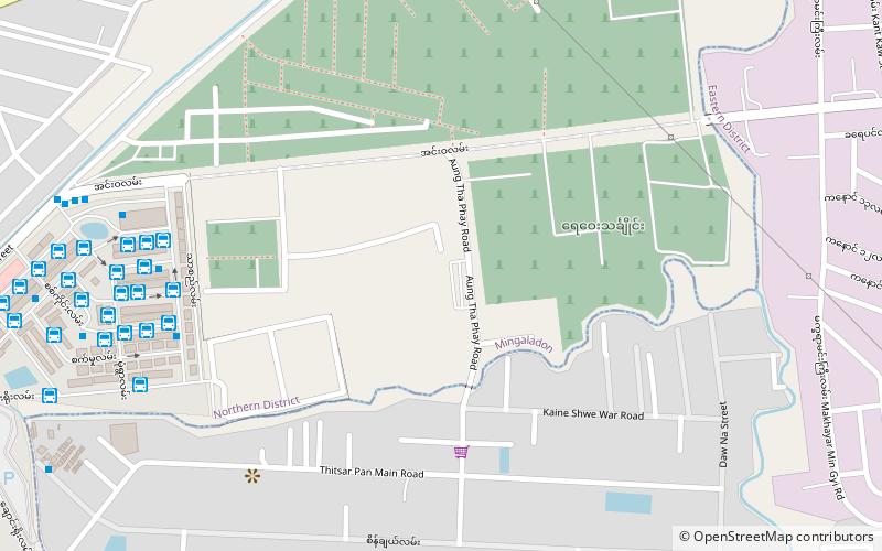 Yayway Cemetery location map
