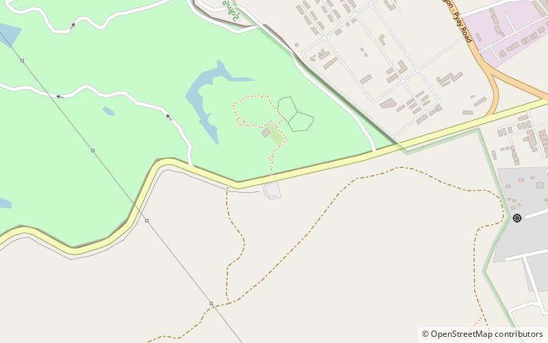 Hlawga Wildlife Park location map
