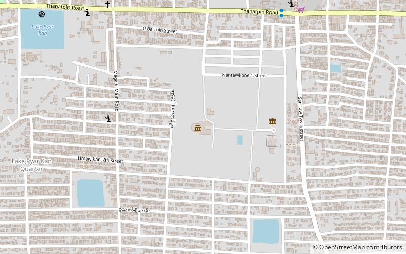 Kanbawzathadi Palace location map