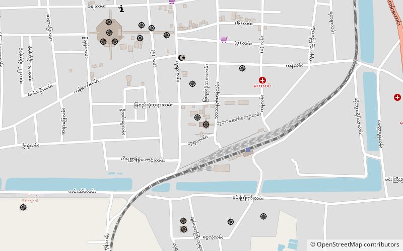 Myazigon Pagoda location map