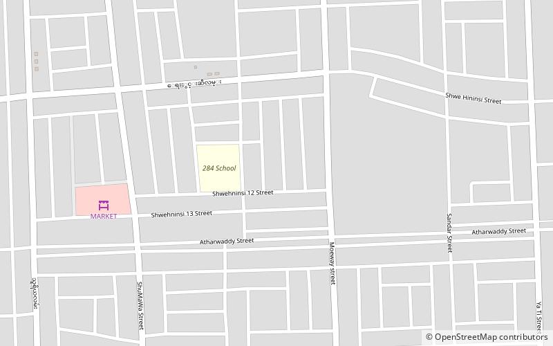 Dekkhinathiri Township location map