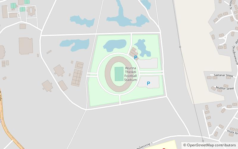 Wunna Theikdi Stadium location map