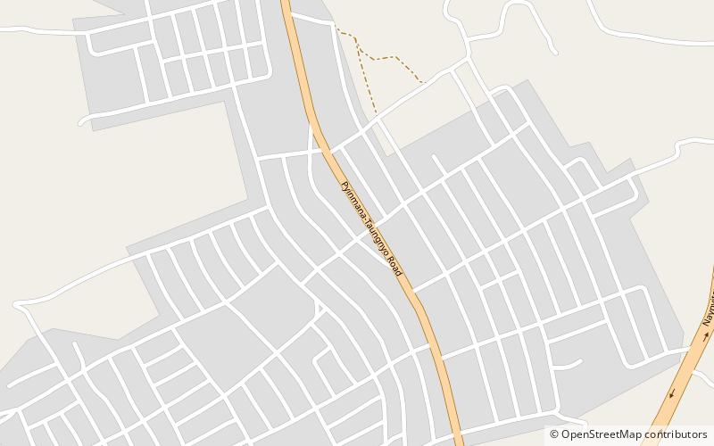 ottarathiri township naypyidaw location map