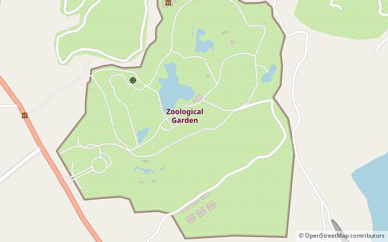 Naypyidaw Zoological Gardens location map