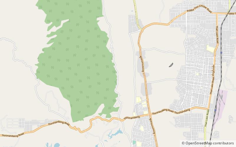 Maha Thetkya Yanthi Buddha location map