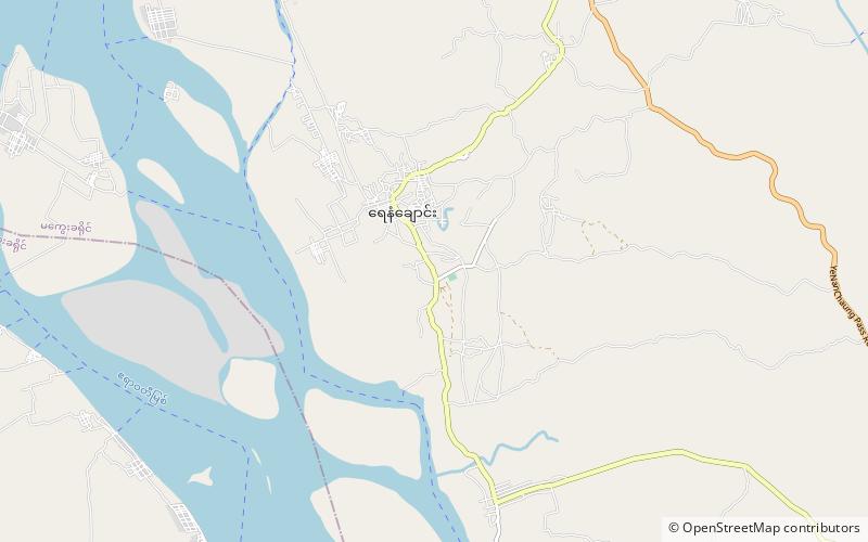 Yenangyaung location map