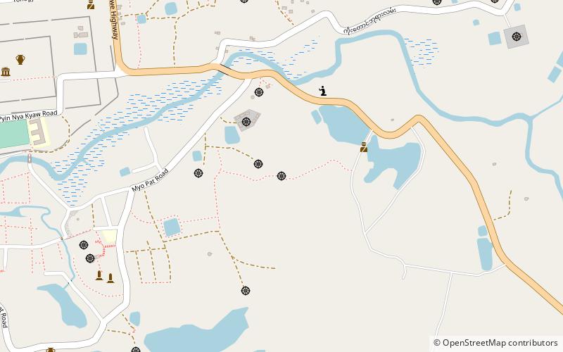 shwe taung pagoda mrauk u location map