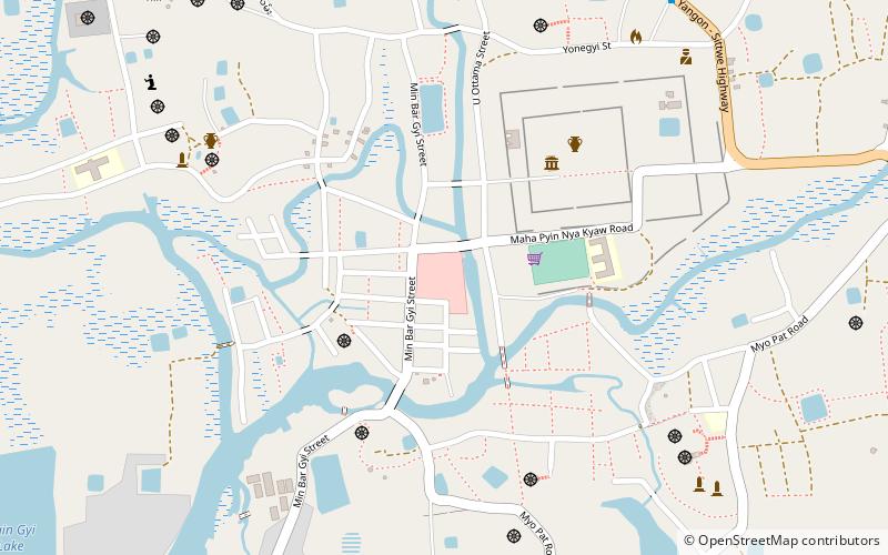Myoma Market location map