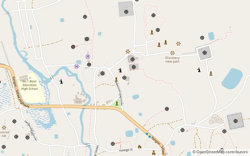 Shite-thaung Temple location map