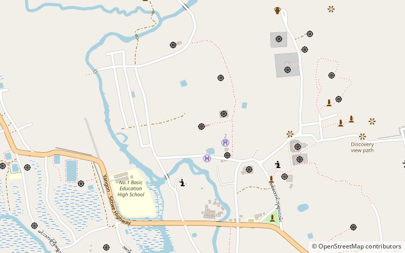 mya tan zaung mrauk u location map