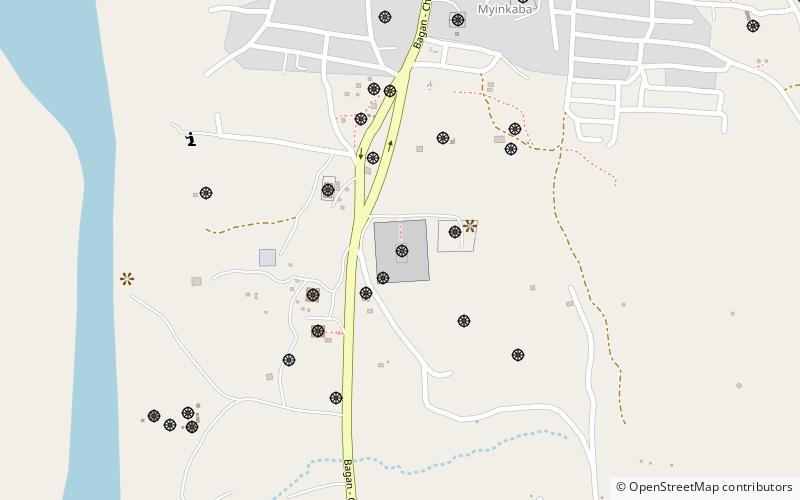 Nagayon Hpaya temple location map