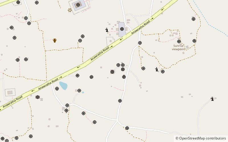 bulethi bagan location map