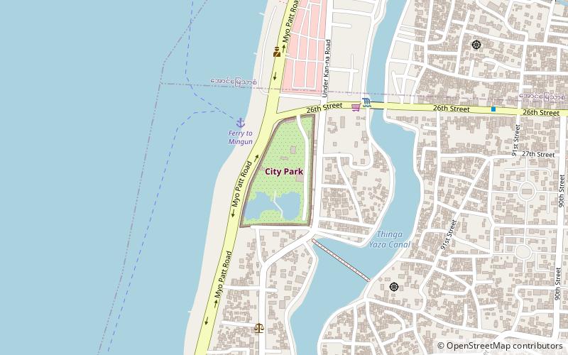 city park mandalay location map