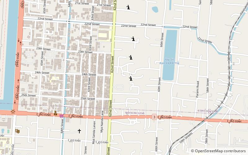 kyaymyin monastery mandalaj location map