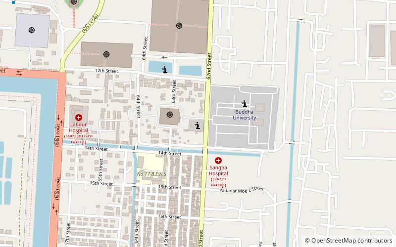 Monastère Shwenandaw location map