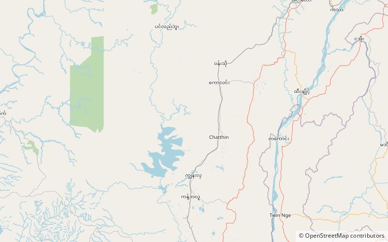 Alaungdaw Kathapa National Park location map
