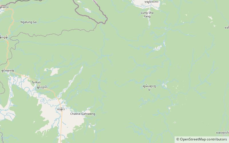 Kachin Hills location map