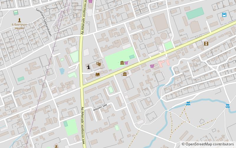 bajgalijn muzej sainshand location map