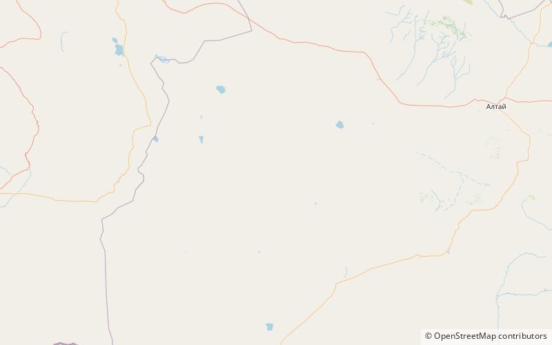 Sharga Nature Reserve location map