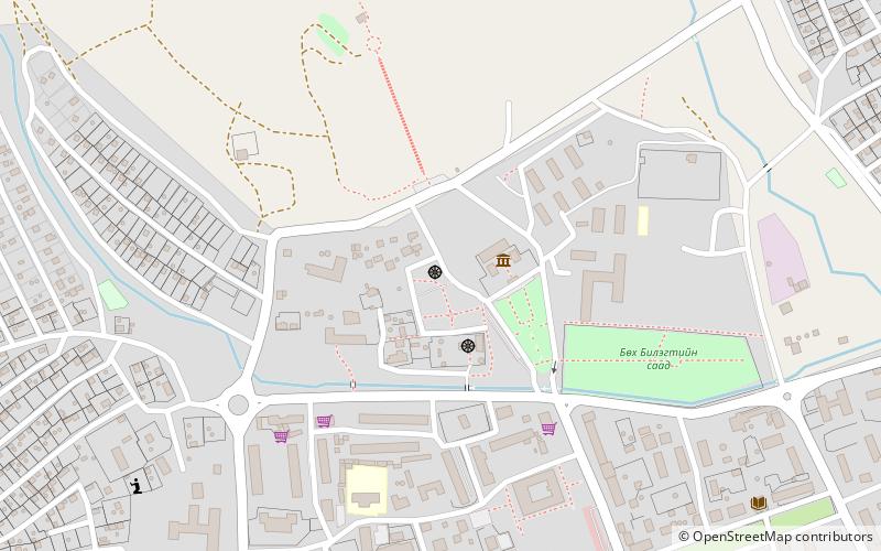 Buandelge leh hijd location map