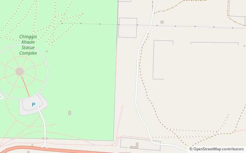 Reiterstandbild des Dschingis Khan location map