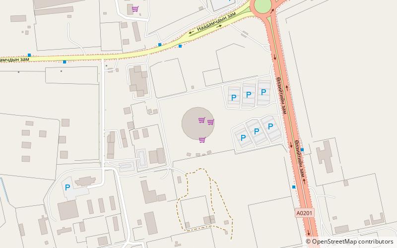 Buyant Ukhaa Sport Palace location map