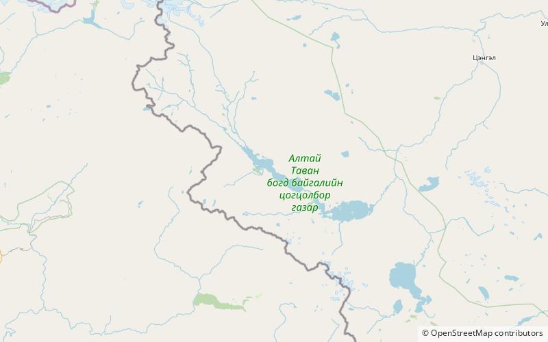 Khoton Lake location map