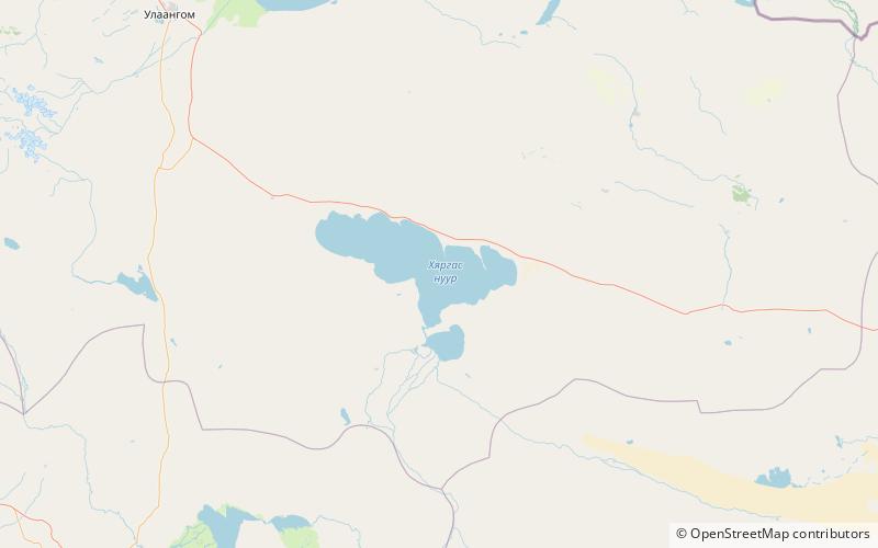 Lac Khyargas location map