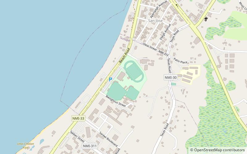 Ada Gym location map