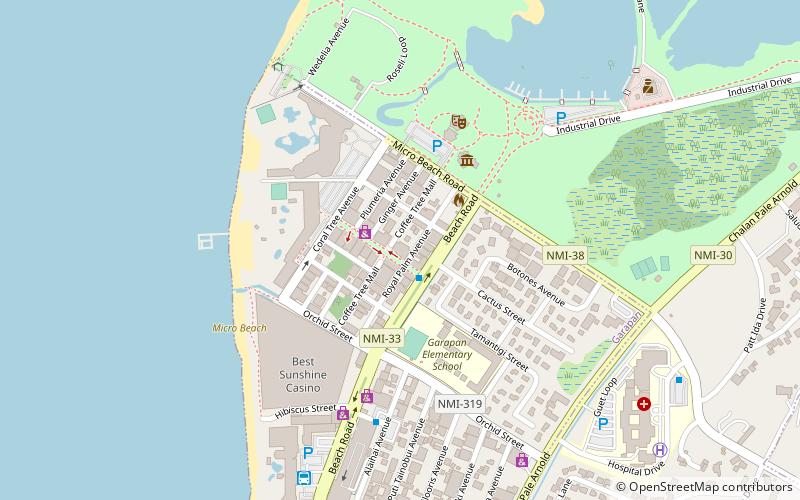 paseo de marianas garapan location map