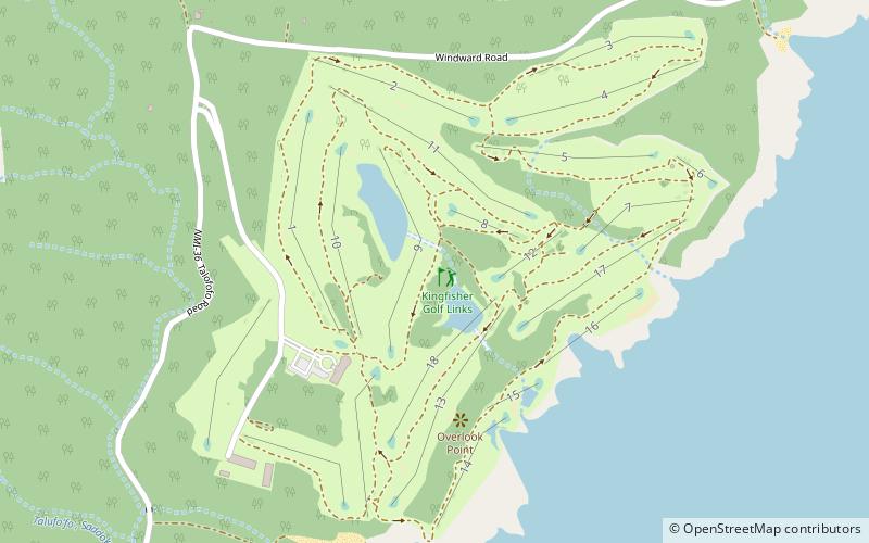 Kingfisher Golf Links location map