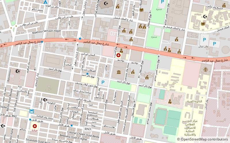 Biblioteca nacional de Mauritania location map