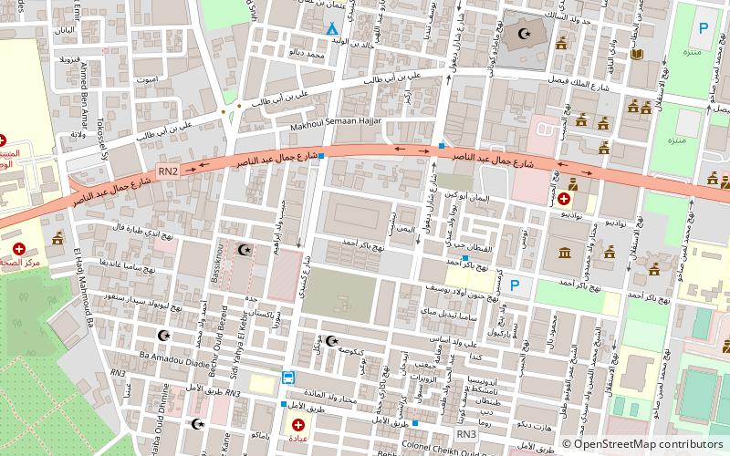 marche capitale nouakchott location map