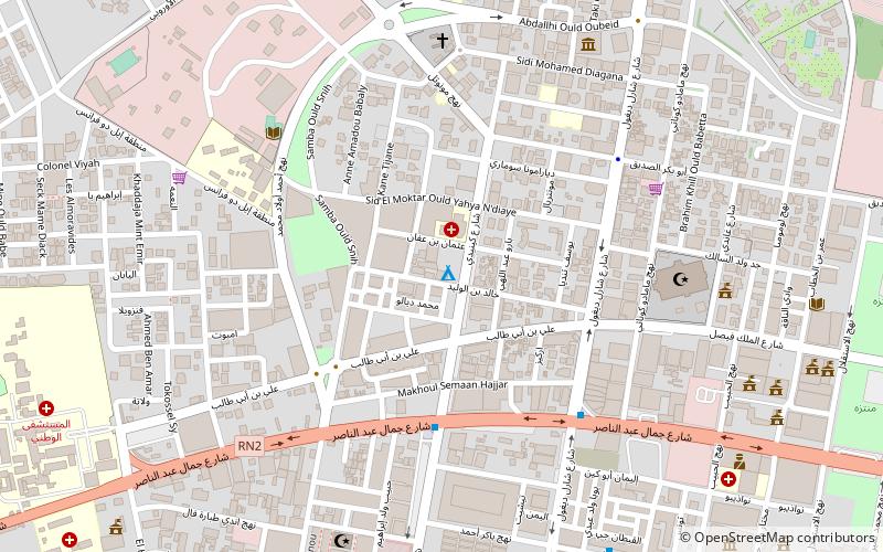 agence projets nouakchott location map